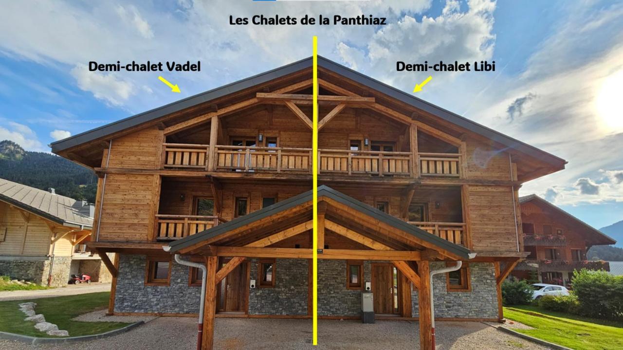 Demi-Chalet Vadel La Panthiaz 15 Pers 5 Chambres La Chapelle-d'Abondance Exterior photo
