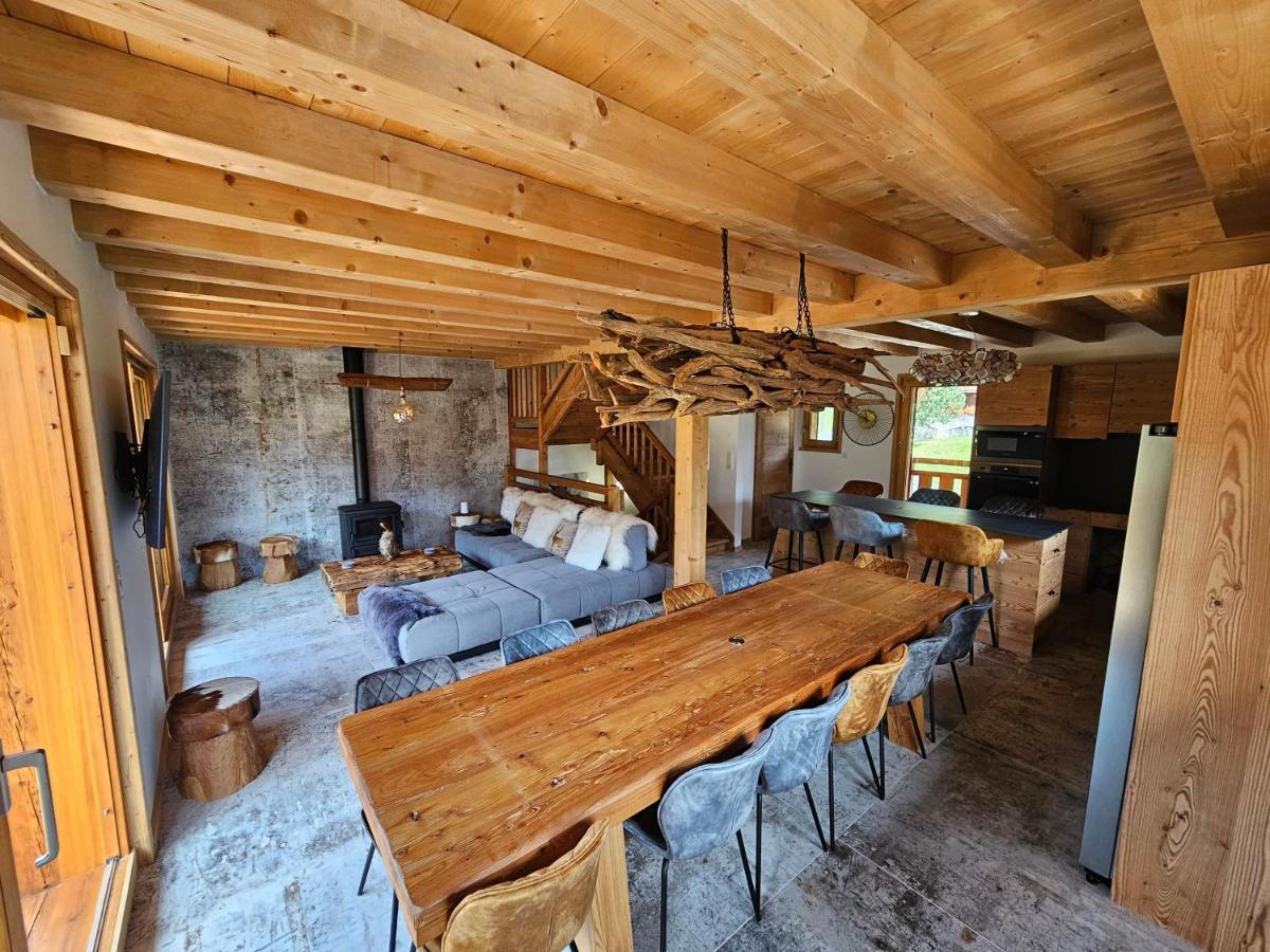 Demi-Chalet Vadel La Panthiaz 15 Pers 5 Chambres La Chapelle-d'Abondance Exterior photo
