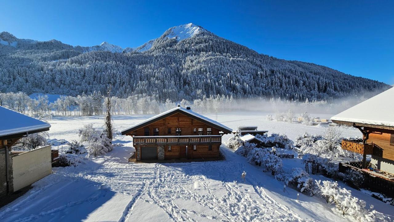 Demi-Chalet Vadel La Panthiaz 15 Pers 5 Chambres La Chapelle-d'Abondance Exterior photo