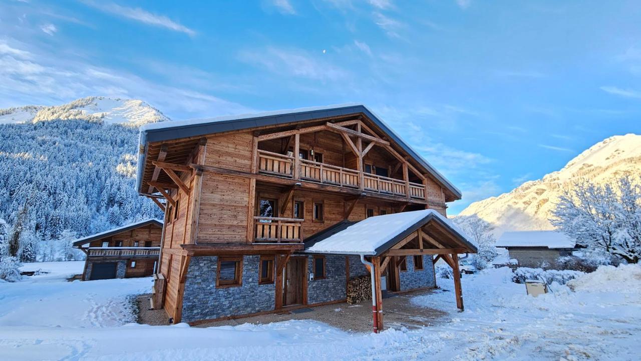Demi-Chalet Vadel La Panthiaz 15 Pers 5 Chambres La Chapelle-d'Abondance Exterior photo