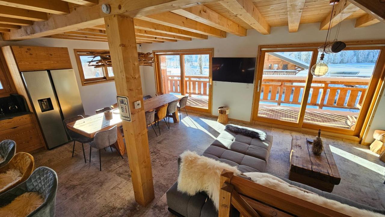 Demi-Chalet Vadel La Panthiaz 15 Pers 5 Chambres La Chapelle-d'Abondance Exterior photo
