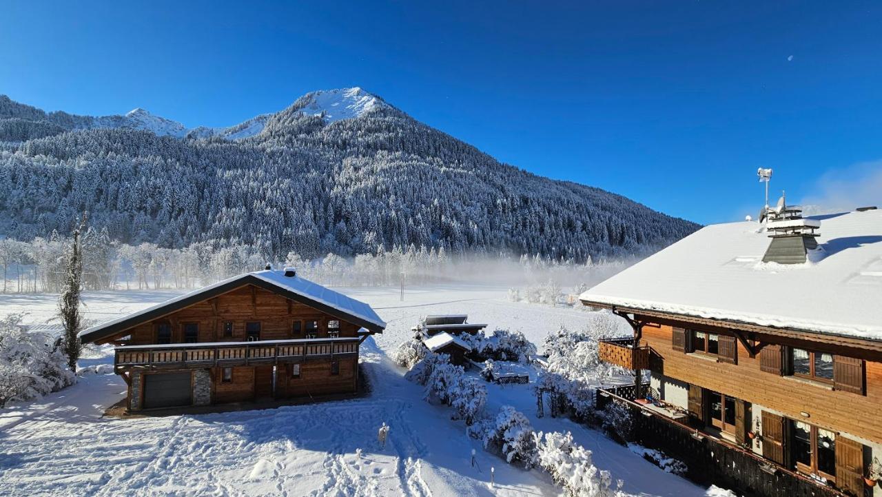 Demi-Chalet Vadel La Panthiaz 15 Pers 5 Chambres La Chapelle-d'Abondance Exterior photo