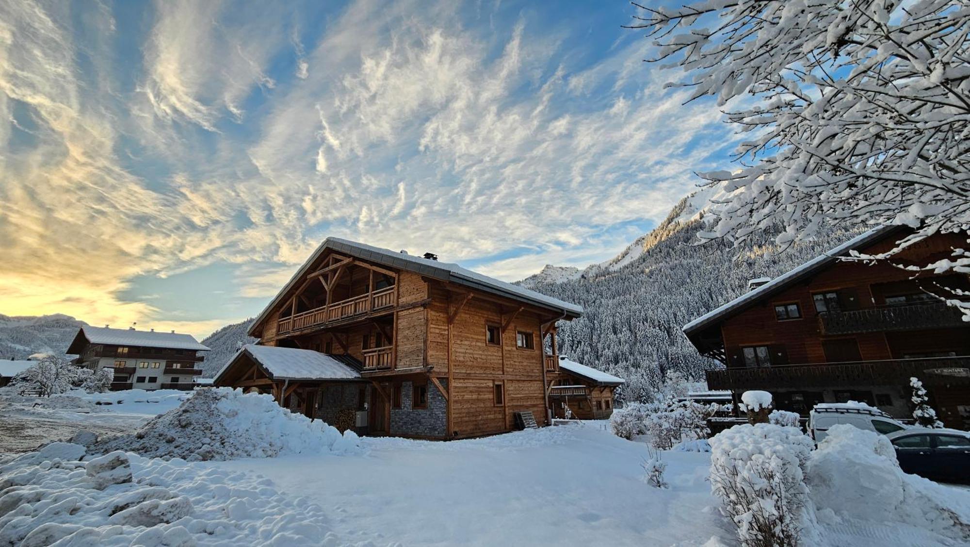 Demi-Chalet Vadel La Panthiaz 15 Pers 5 Chambres La Chapelle-d'Abondance Exterior photo