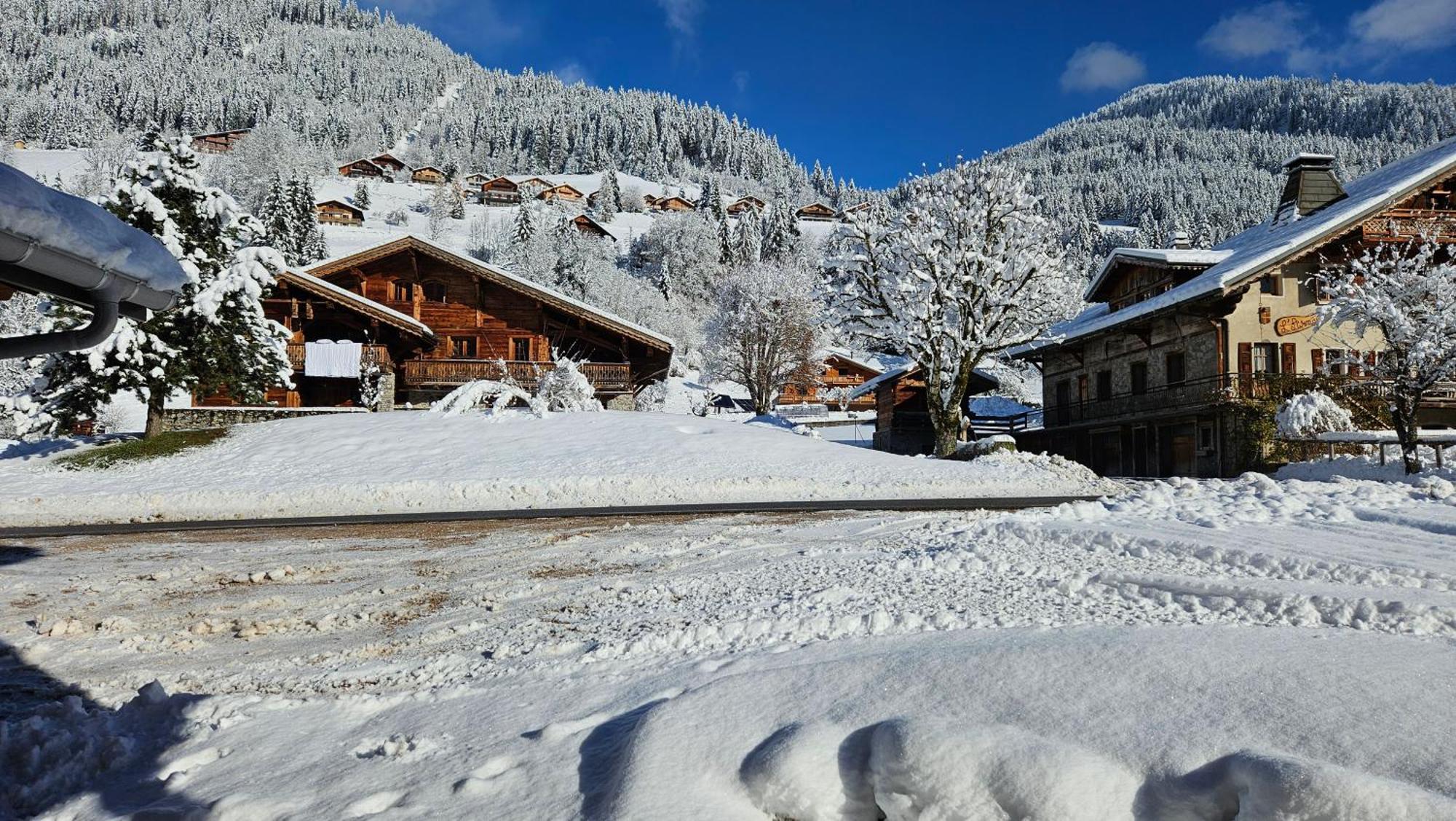 Demi-Chalet Vadel La Panthiaz 15 Pers 5 Chambres La Chapelle-d'Abondance Exterior photo